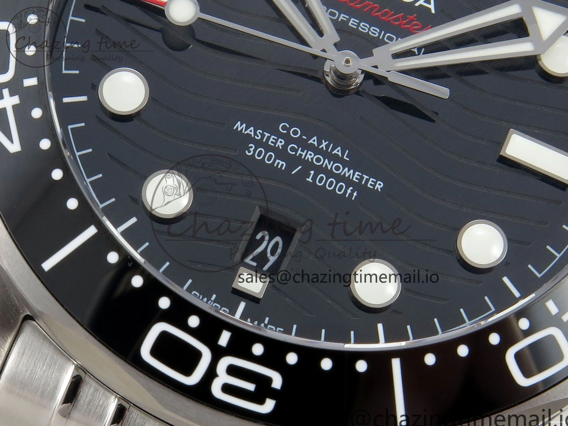 0515 Durable Seamaster Diver 300M Black Ceramic Bezel V4 VSF 1:1 Best Edition Black Dial On SS Bracelet Super Clone Asian 7653